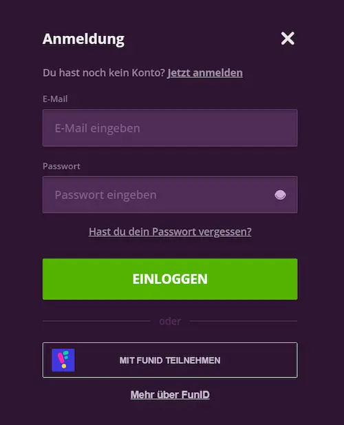 Malina Casino login