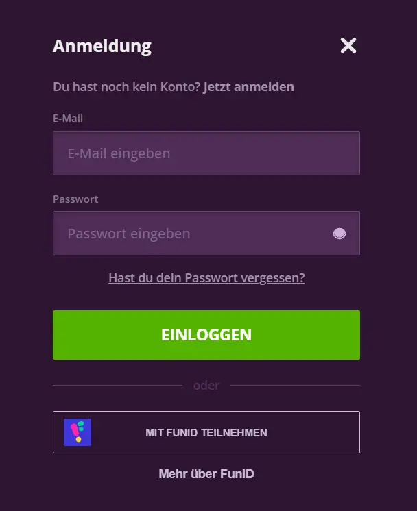 Malina Casino login